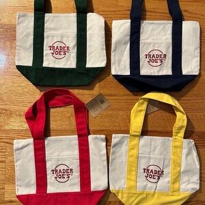 Trader Joe’s Mini Canvas Tote Set